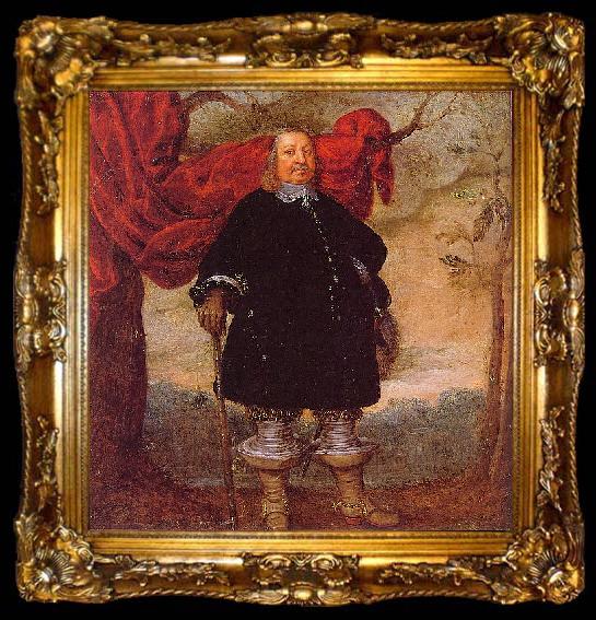 framed  Manovens, Francisco Masriera Herzog Friedrich III, ta009-2